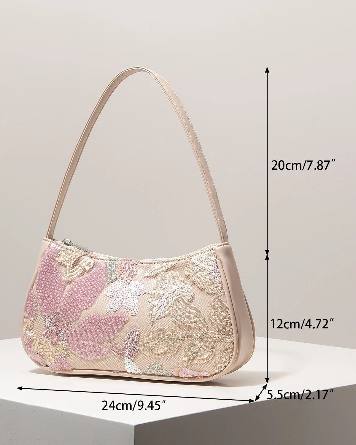 SOERA Marina Embroidered Sequin Shoulder Bag - Bag - No. 1