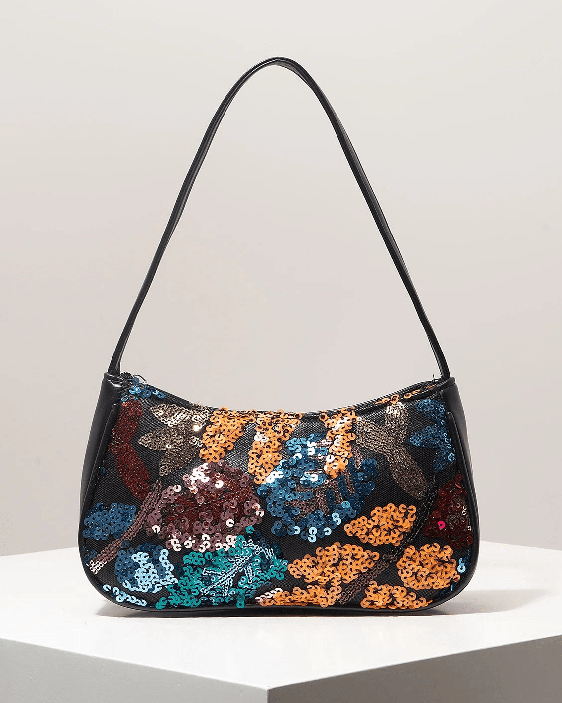 SOERA Marina Embroidered Sequin Shoulder Bag - Bag - No. 1
