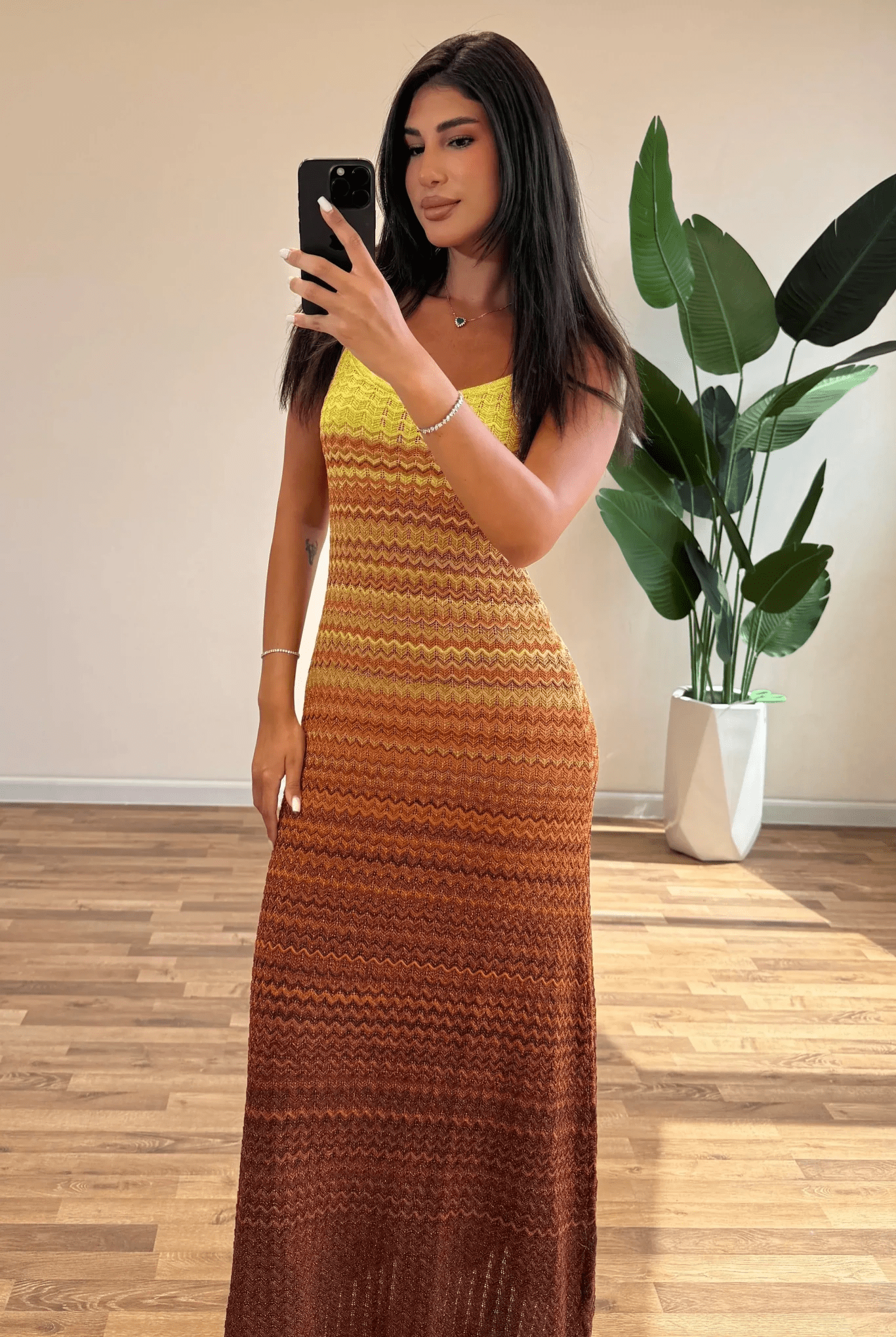 SOERA Sophia Sunset Knit Maxi Dress - Dress - SOERA-896195-M-OS-59011 M