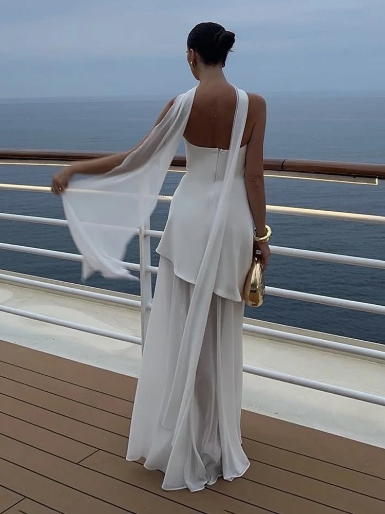 SOERA Astoria Strapless Bodice Maxi Dress - Dresses - White S
