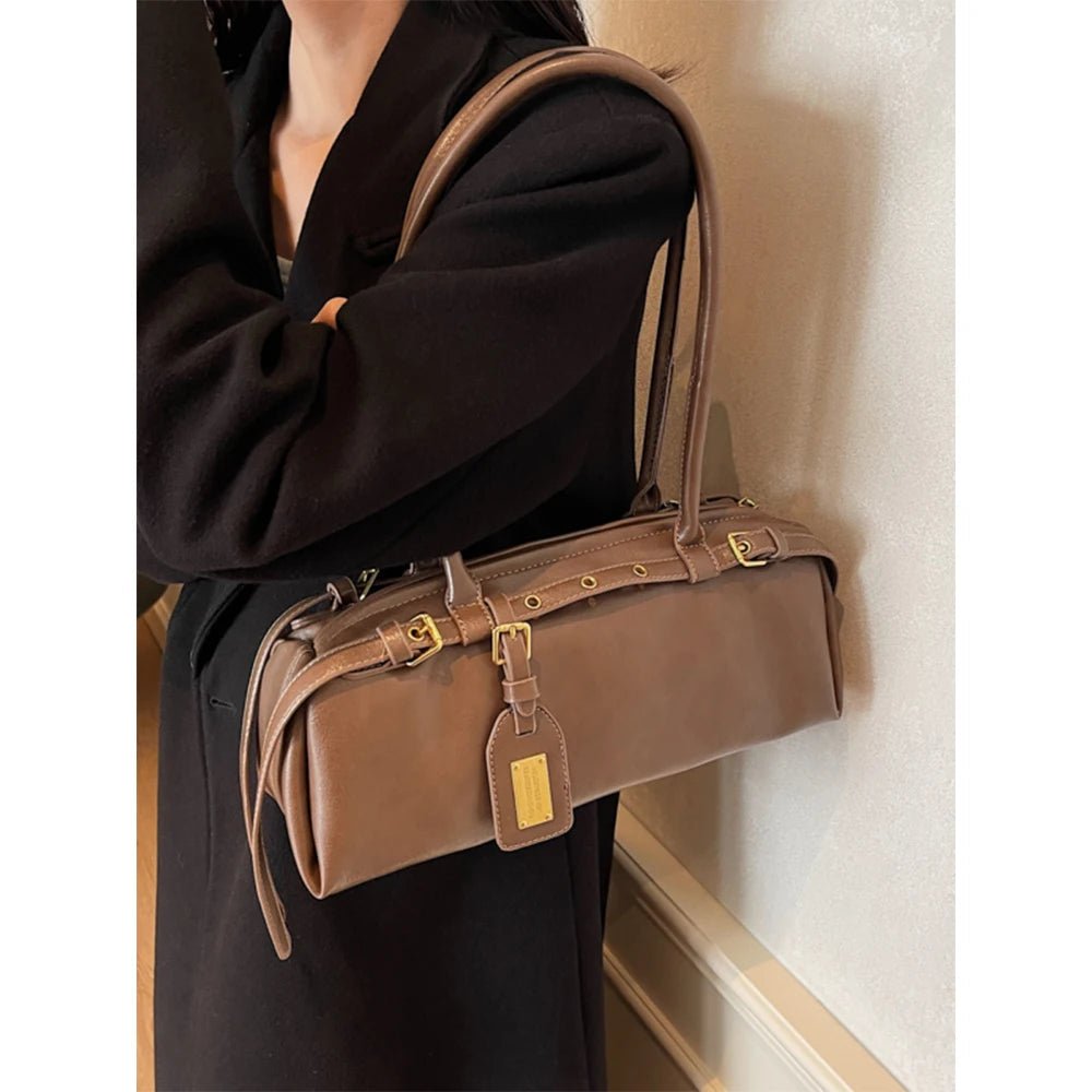 SOERA Audrey Shoulder Bag - Handbags - Ke1760505138959335677 Brown