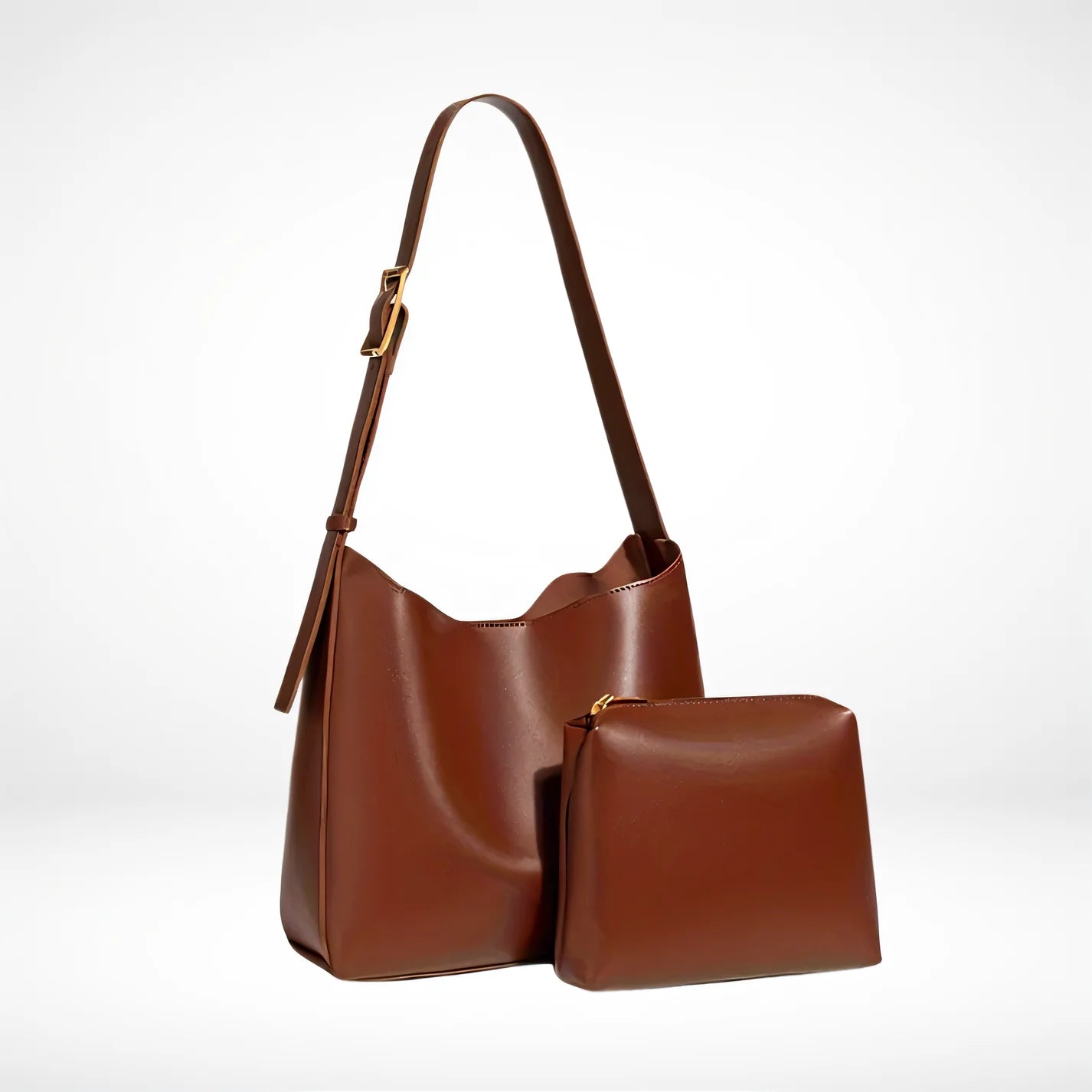 SOERA Nina Shoulder Bag - Handbags - Soera-Nina-Shoulder-Bag-Brown Brown Regular