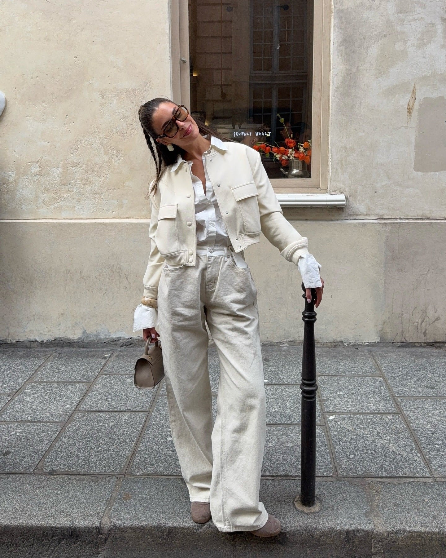 SOERA Fabienne Bomber Jacket - Jacket - SOERA-336067-OAT-S-38851 Oatmilk S