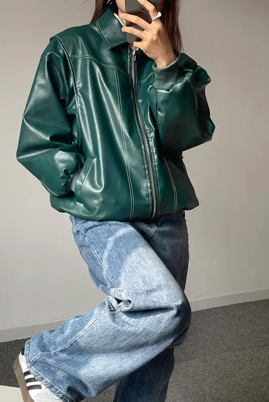 SOERA Brooke Zip-Up Bomber Jacket - Jackets - SOERA-466691-DEF-OS-74820 Green M