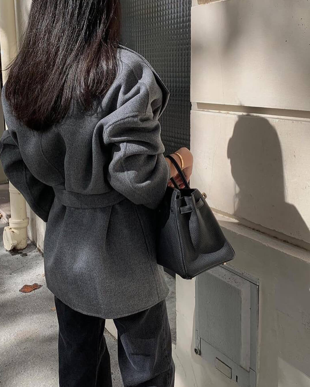 SOERA Lorelie Belted Wrap Coat - Jackets - Brown