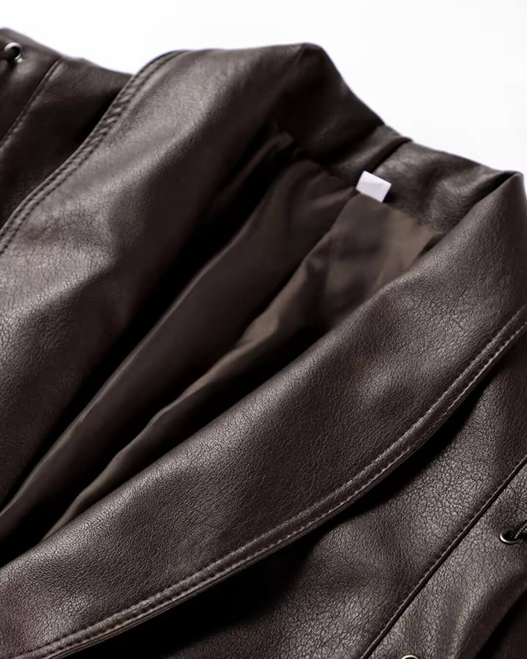 SOERA Zyra Biker Leather Jacket - Jackets - Brown L