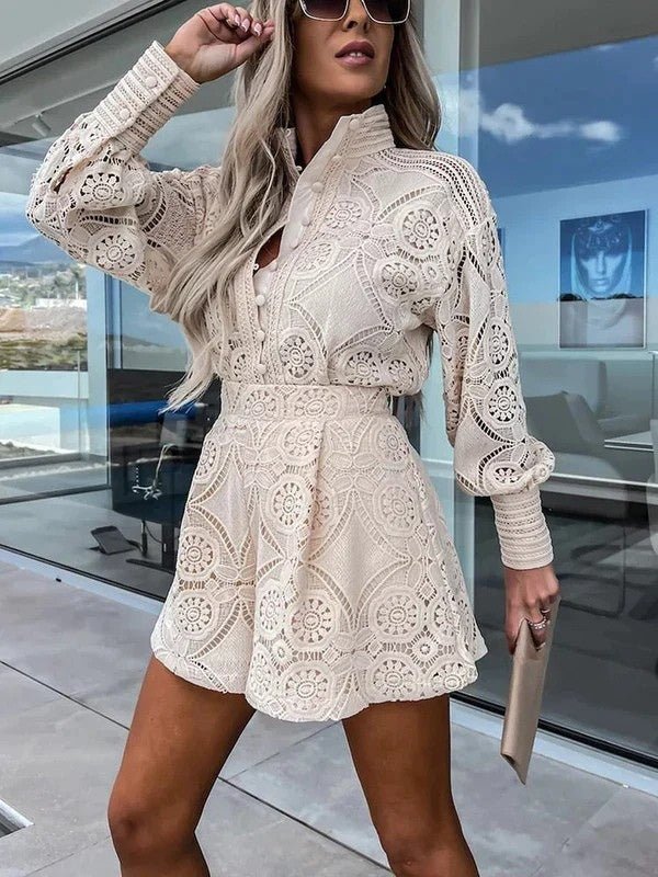 SOERA Bianca Summer Ibiza Ensemble - Matching Sets - Beige M