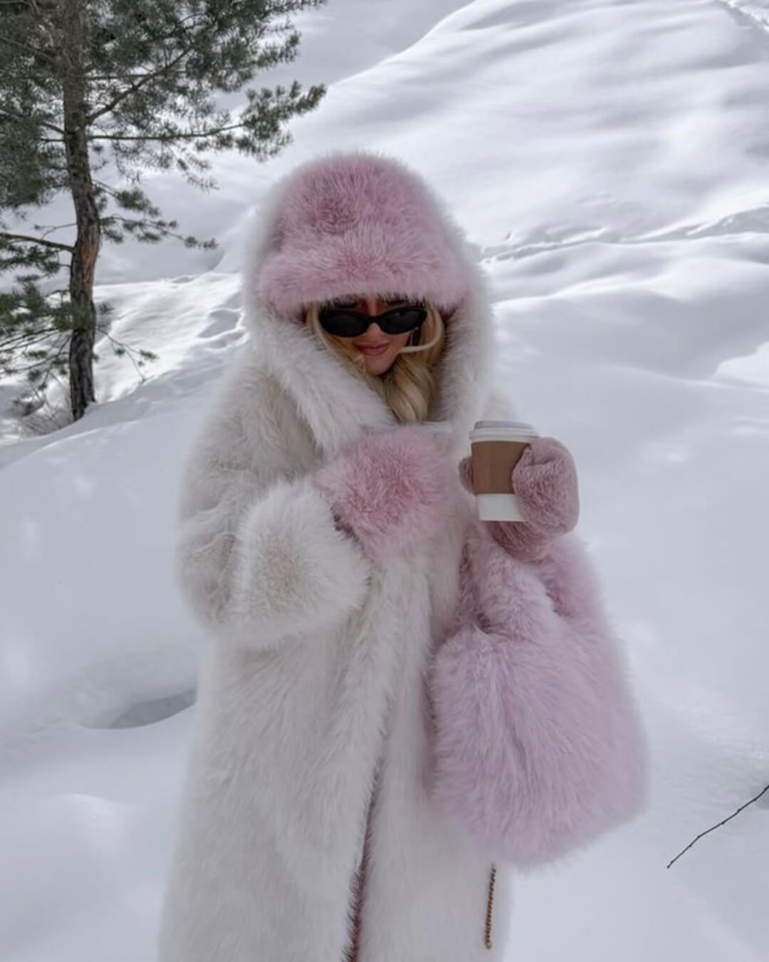 SOERA Tracy Faux Fur Hat - Winter Hats - 1005008183093004-;XD1764102178842006515 White