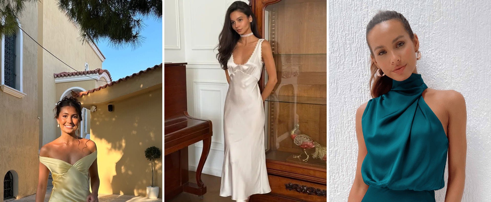 Satin & Silk-Touch Fabrics: The Late-Summer Upgrade - SOERA