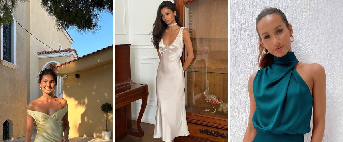 Satin & Silk-Touch Fabrics: The Late-Summer Upgrade - SOERA