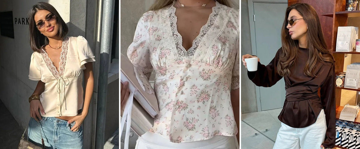 The Satin Blouse: Dressing Up (and Down) in Autumn - SOERA