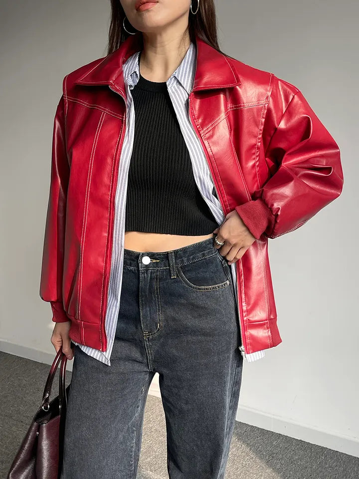 Brooke bomber zippé