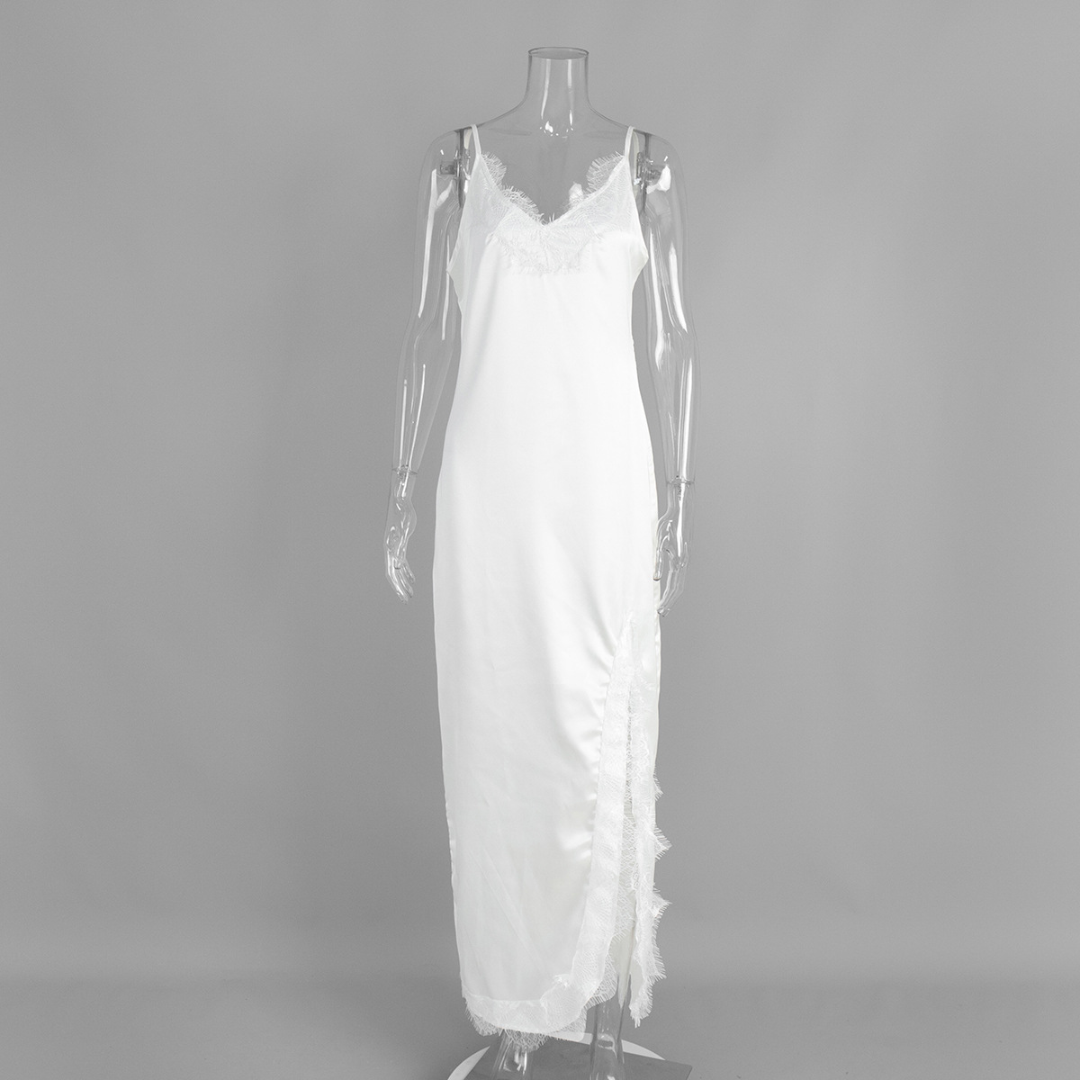 Beatrice Halter Lace Maxi Dress