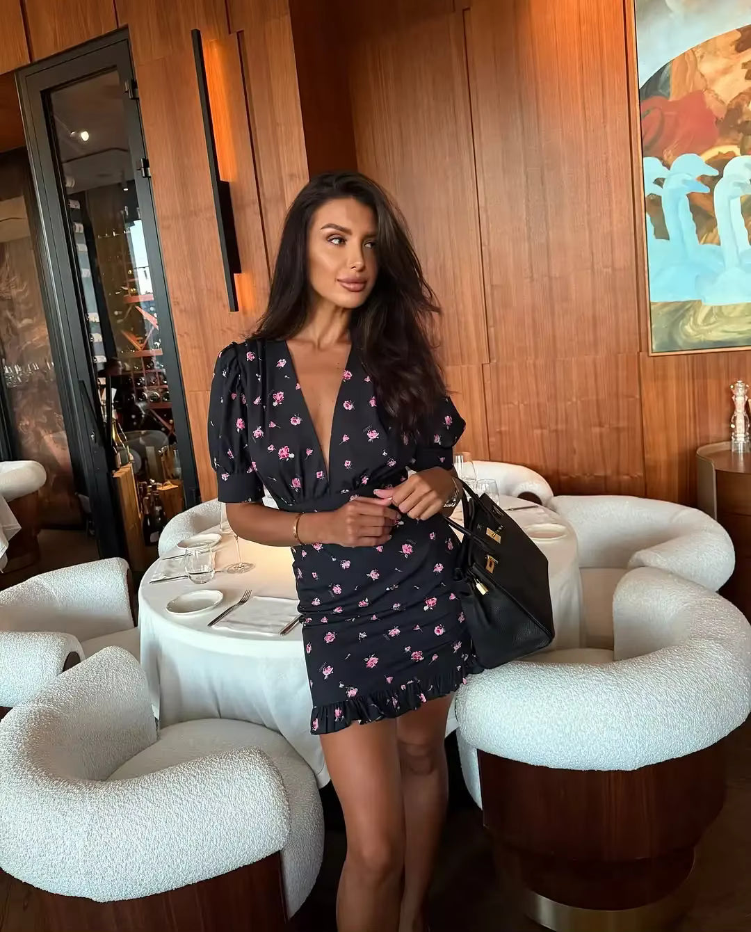 Bianca Floral Mini Dress