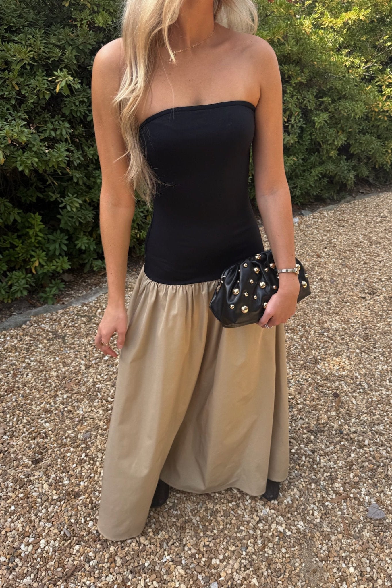 Robe maxi Sienna Contrast Honor