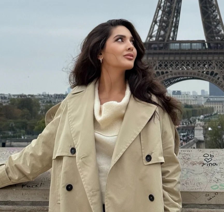 SOERA Dhelia Short Trench Coat - Coats & Jackets - 1005007713699485-;DF1763050842442871022 Beige S