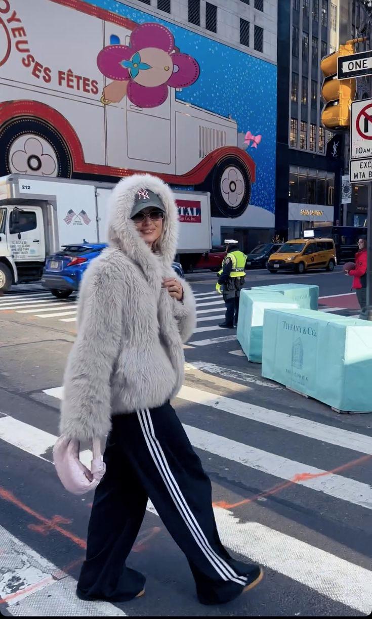 Dana Faux Fur Hooded Jacket