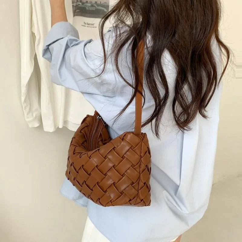 SOERA Angela Minimalist PU Hobo Shoulder Bag - Bag - SOERA-248579-BRO-OS-30467 Brown