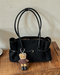 Briana Belted Tote Bag