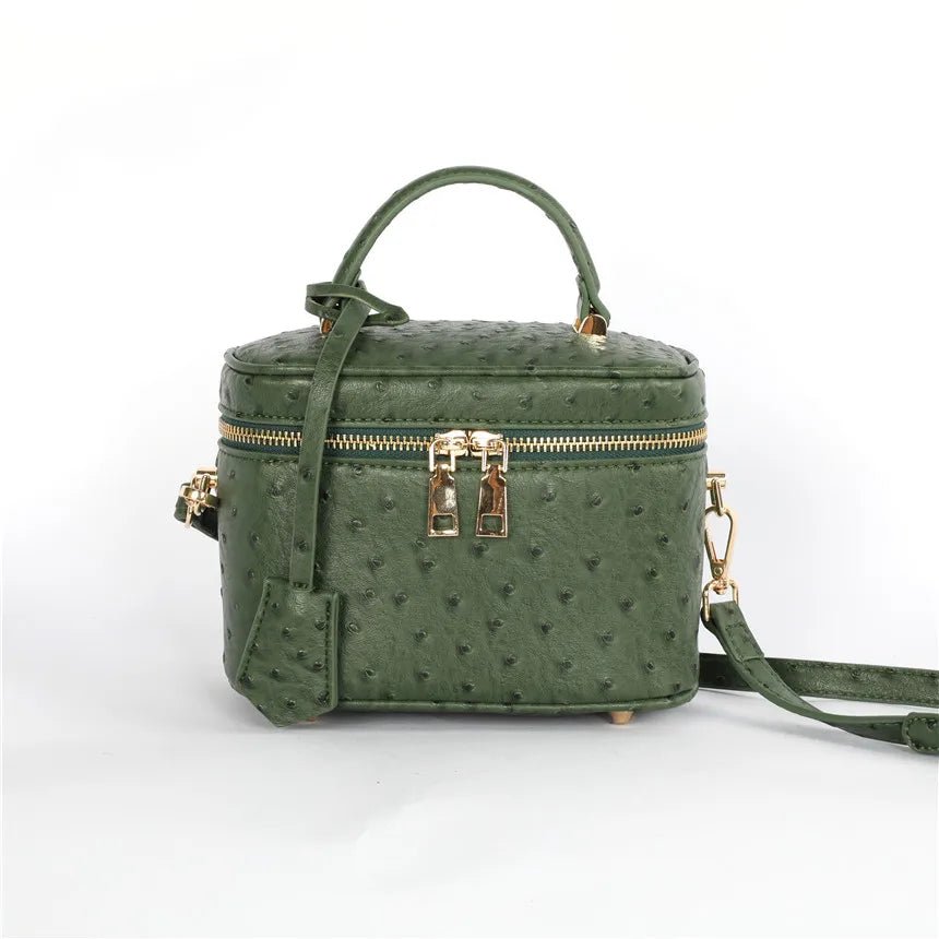 SOERA Delphine leather Box Bag - Bag -  Green