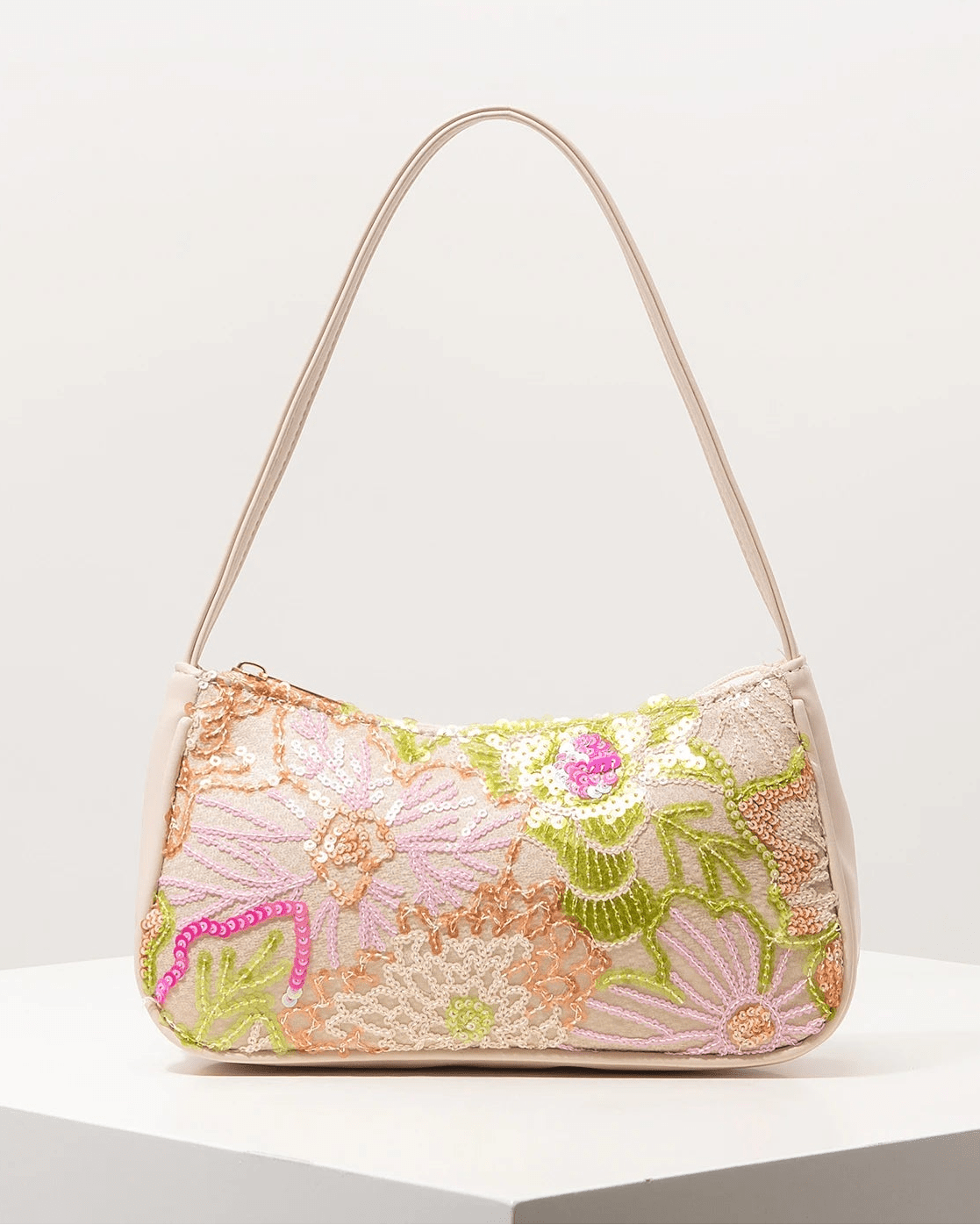 SOERA Marina Embroidered Sequin Shoulder Bag - Bag -  No. 1