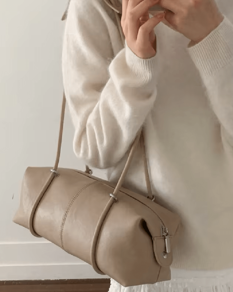 SOERA Mila Boston Pillow Bag - Bag - SOERA-961731-KHA-OS-76227 Beige