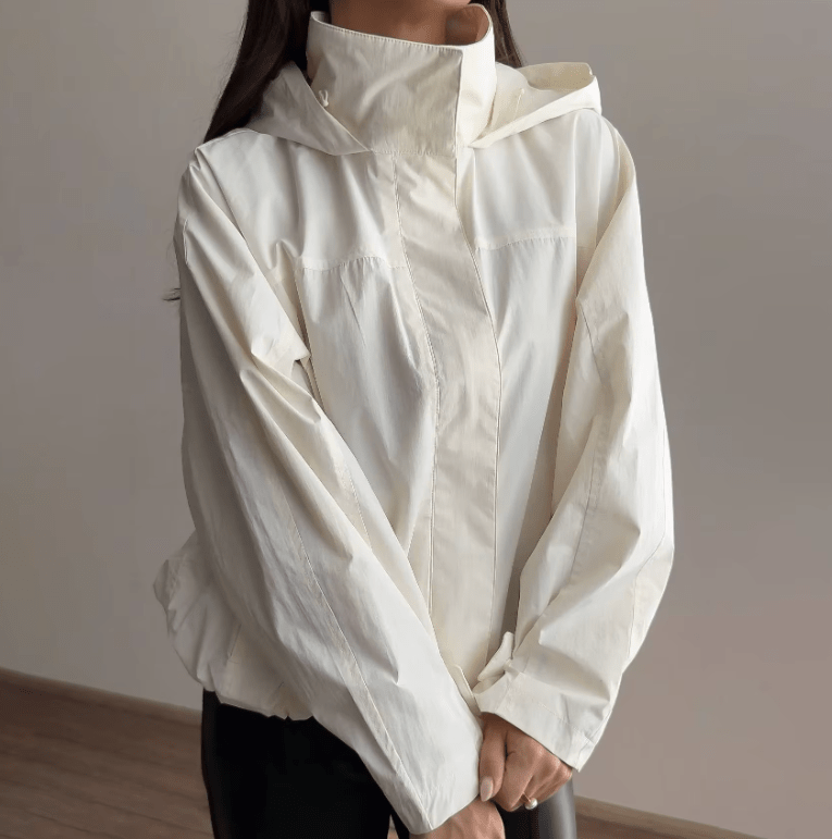 SOERA Bianca Waterproof Bomber Jacket - Coats & Jackets - SOERA-986499-WHI-S-62755 Ivory S