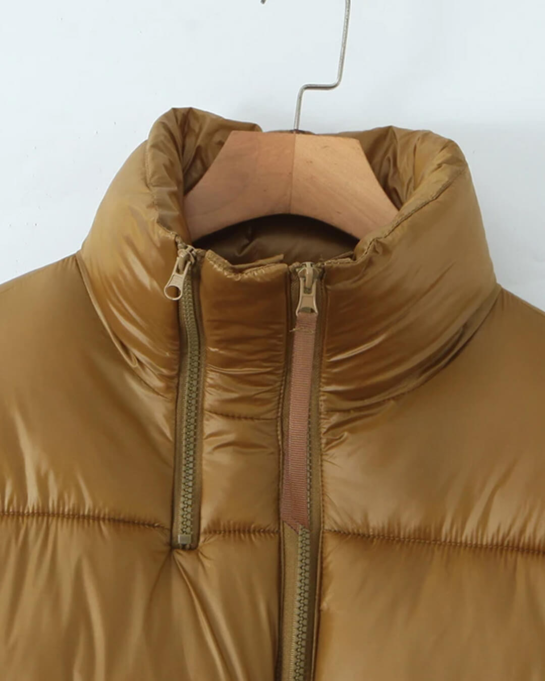 SOERA Olivia Shiny Puffer Jacket - Coats & Jackets -  Gold M