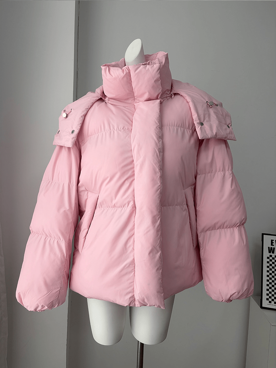 SOERA Rosalie Puffer Jacket - Coats & Jackets -  Pink S