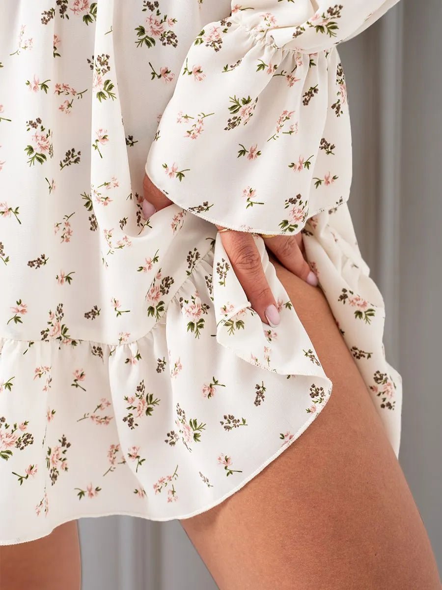 SOERA Bianca Off - Shoulder Ruffled Mini Dress - Dress -  2XL