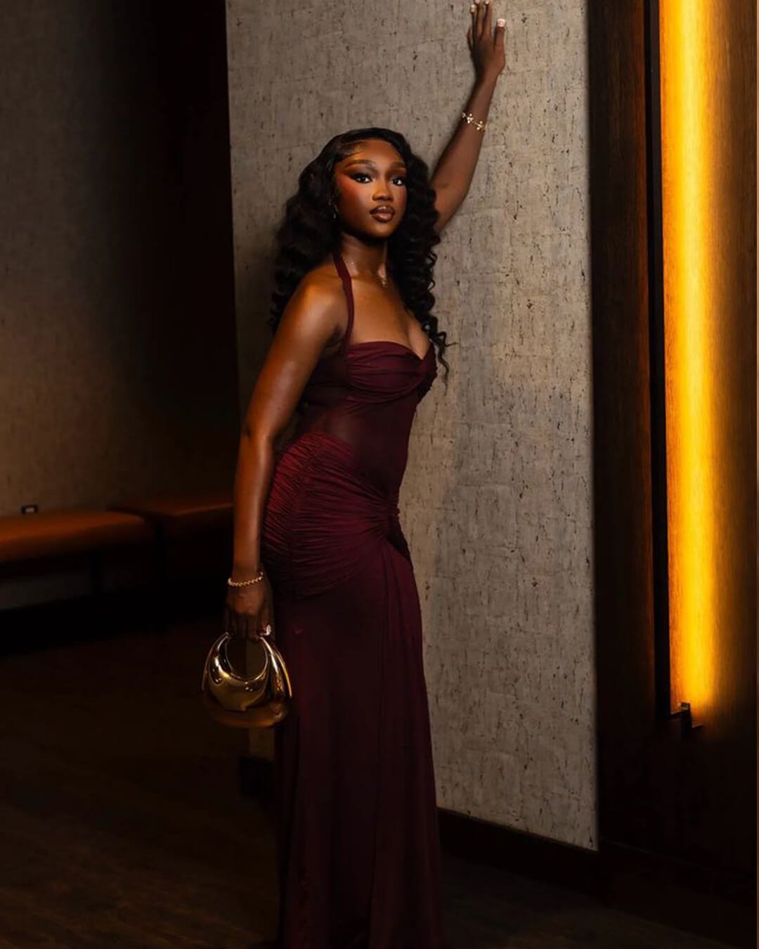 SOERA Fenella Backless Maxi Dress - Dresses - 1005009463486142-;RY1764877297676918977 Yellow M