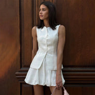 Imani Elegante Gilet-Rok Set