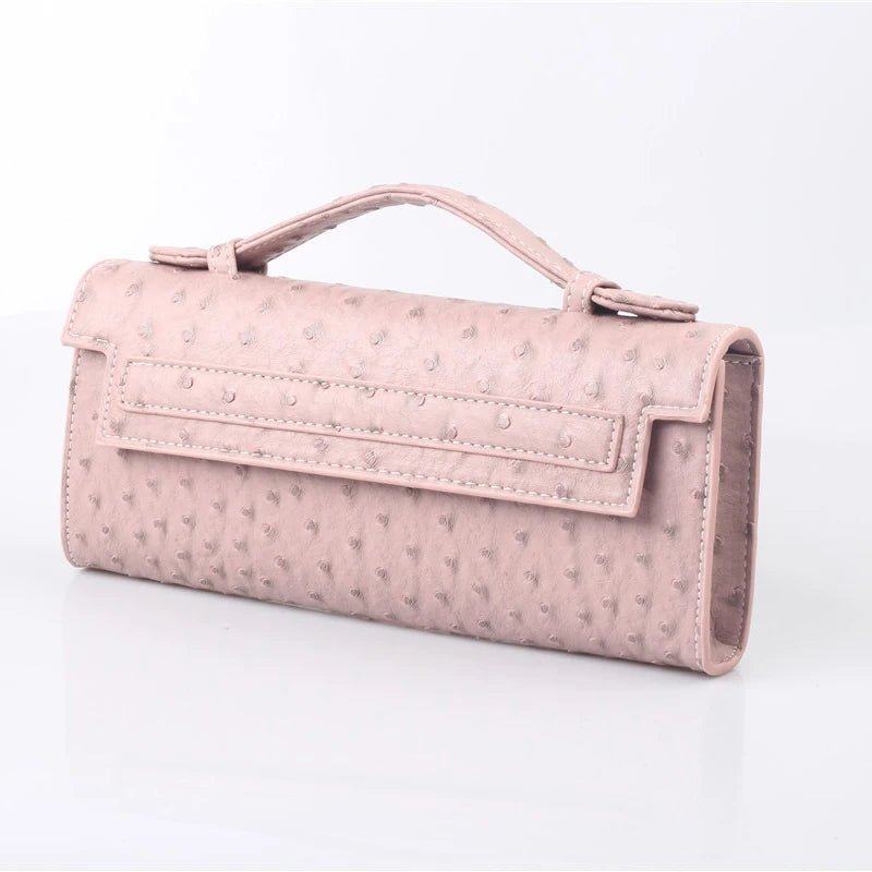 SOERA Bianca Embossed Clutch - Handbags -  Pink