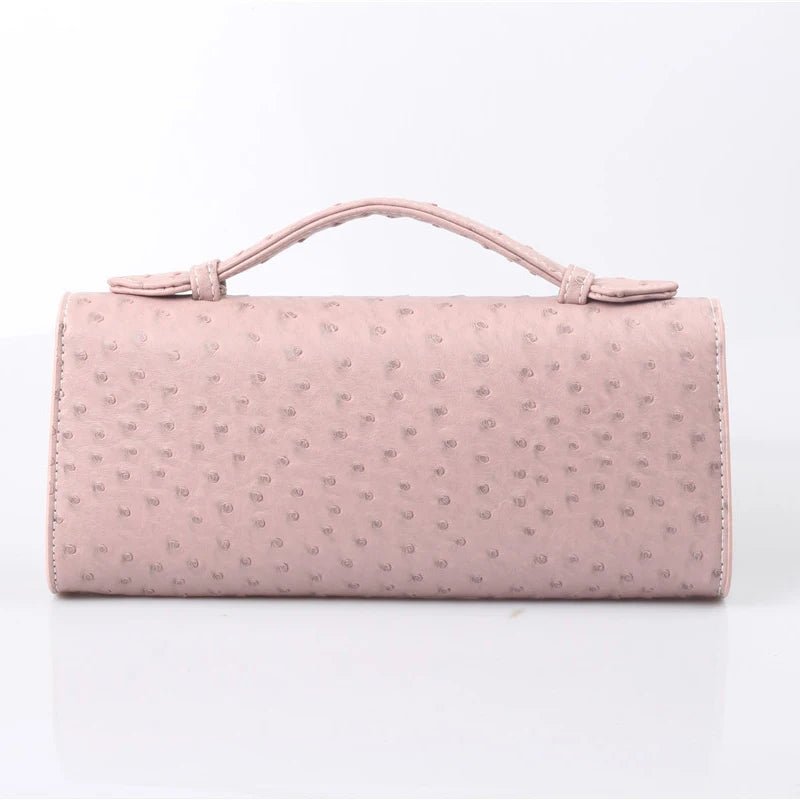 SOERA Bianca Embossed Clutch - Handbags -  Pink