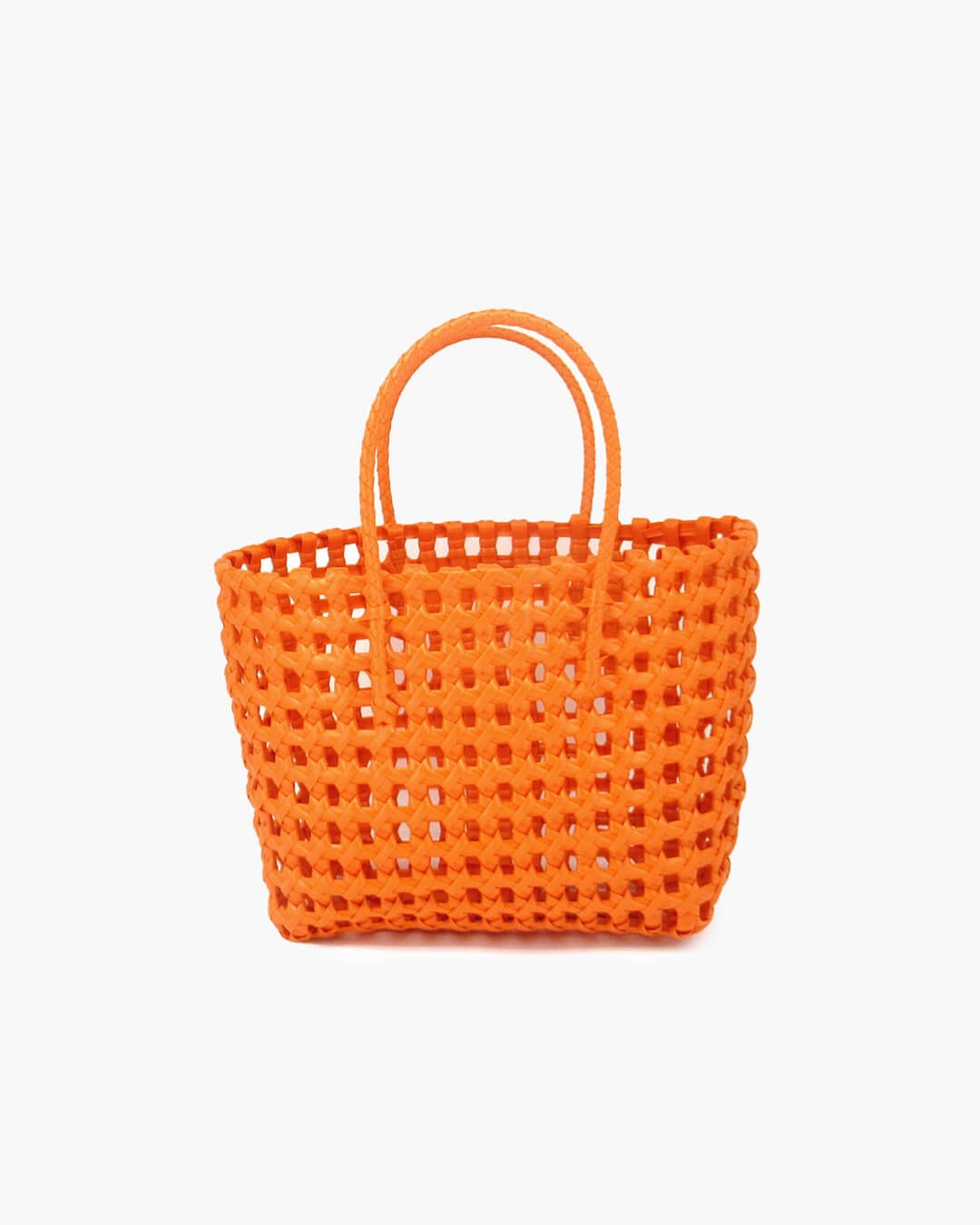 SOERA Cresta Open-Weave Tote Bag - Handbags -  Orange