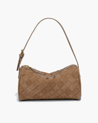 Eva Woven Faux Suede Bag