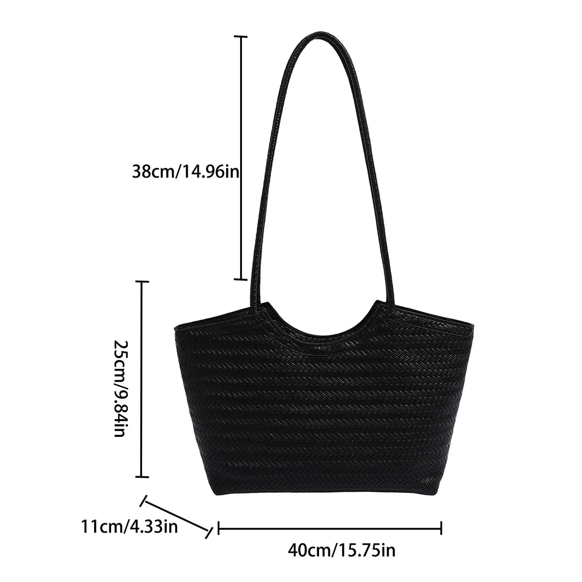 SOERA Riona Textured Weave Handbag - Handbags -  Cream