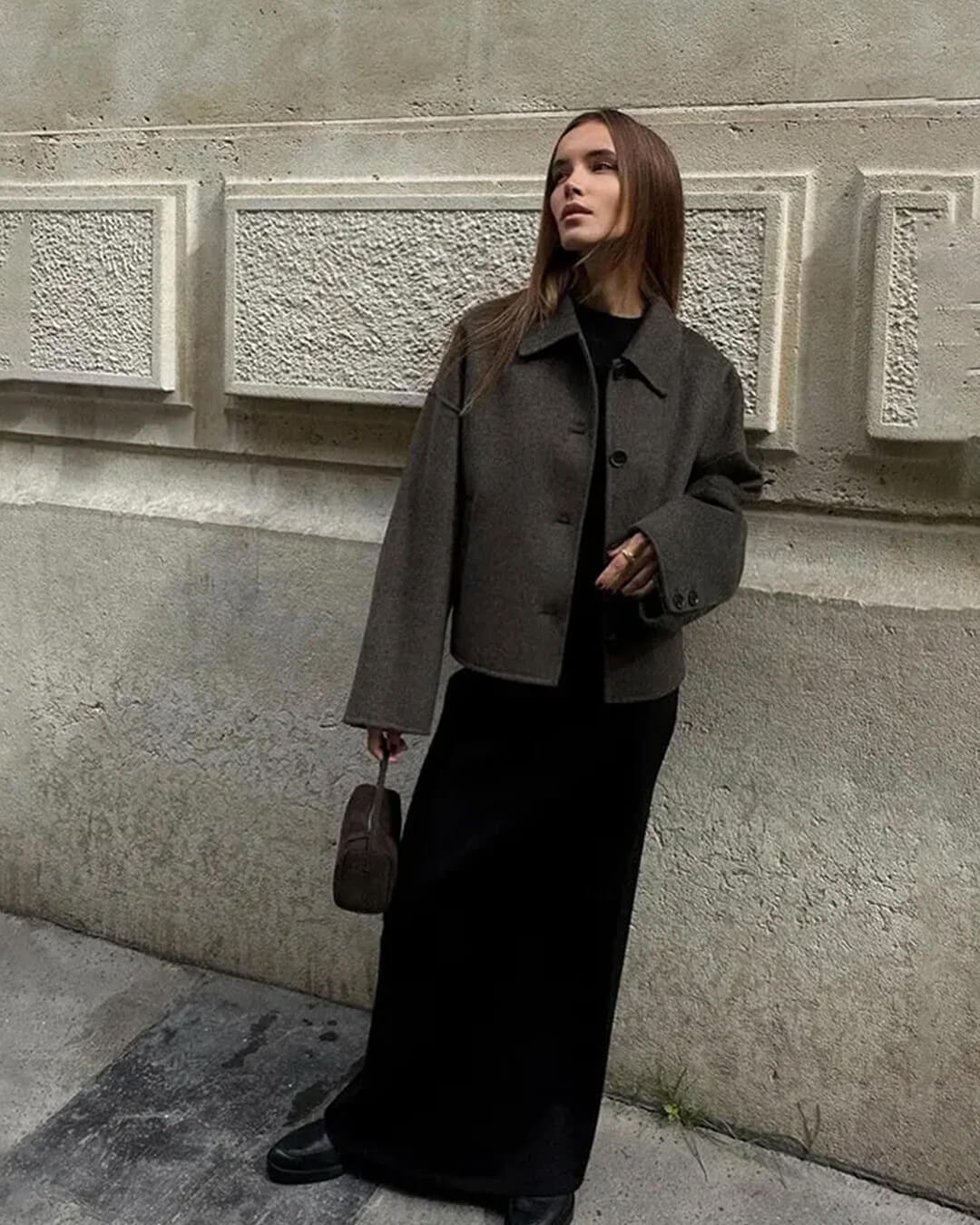 SOERA Angelina Buttoned Short Jacket - Jackets - 1005009897269668-;kN1767257410472935455 S Brown