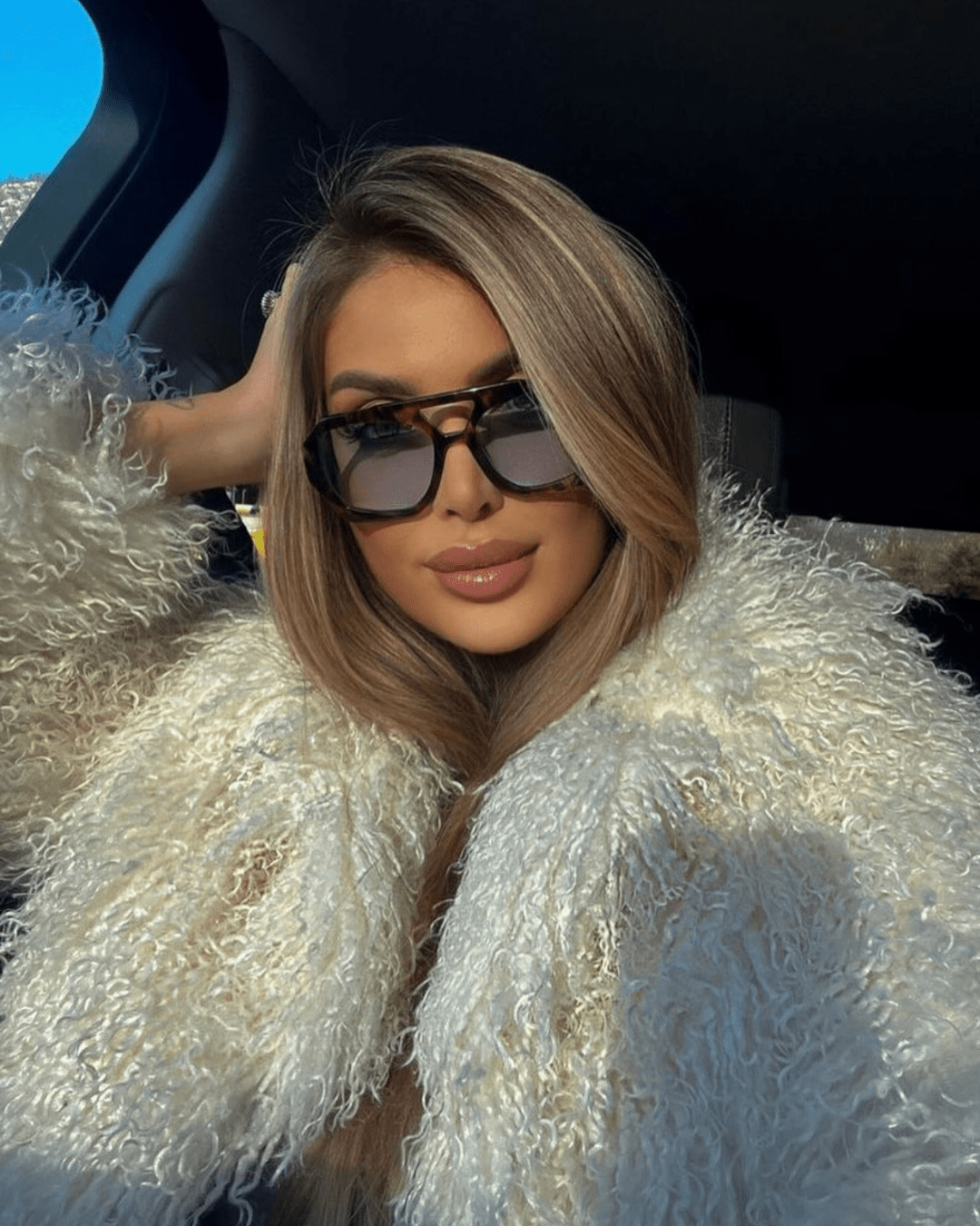 SOERA Gerda Faux Fur Short Jacket - Jackets - rt1767602680260055276 S