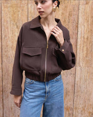 Blouson à poches à rabat Ginny
