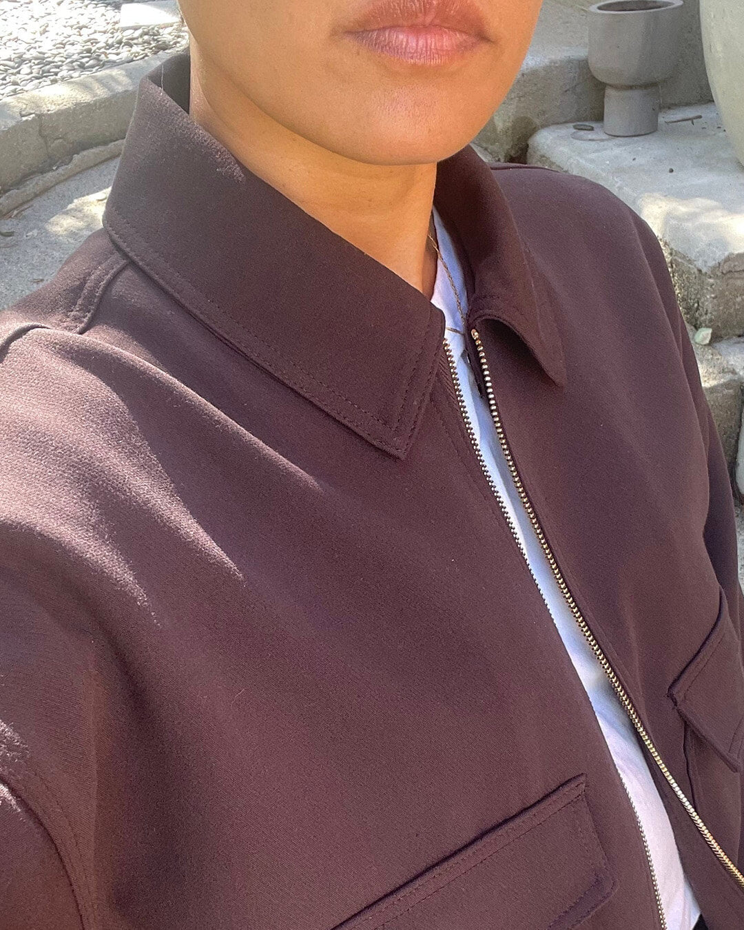 SOERA Ginny Flap Pocket Bomber Jacket - Jackets - 1005009910944019-;MK1773321573600014500 M