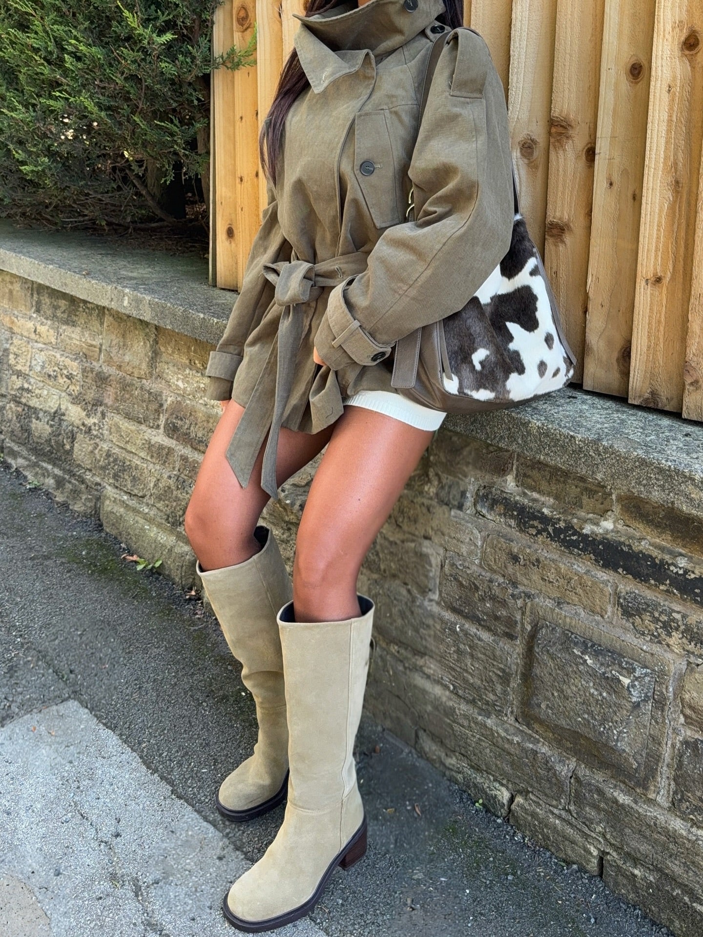 SOERA Kendra Belted Windbreaker Jacket - Jackets - 1005009993886931-;Hd1764102180642114646 Army Green XL