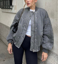 Blouson aviateur matelassé Salma