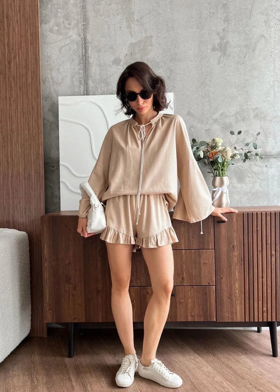 SOERA Celeste Azure Lounge Set - Matching Sets -  Beige S