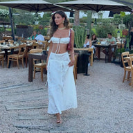 Ensemble bralette et jupe maxi Keila
