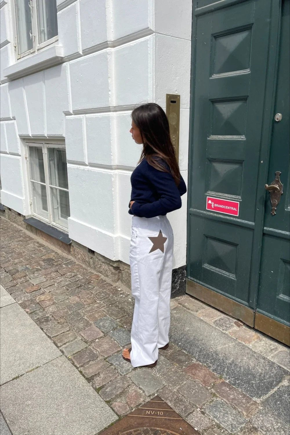 SOERA Charlize Star Patchwork Color-Block Jeans - Pants -  Dark Blue S