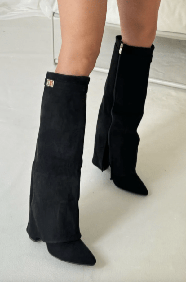 SOERA Kyla Suede Boots - Shoes - KZ1758162480458931285 Black 38