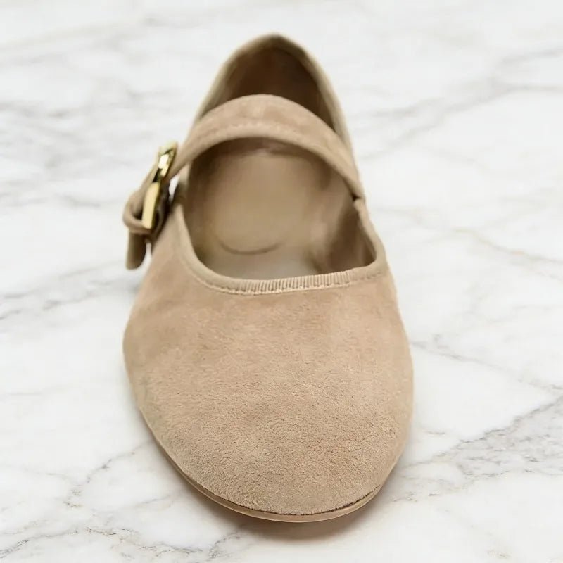 SOERA Morgana Suede Ballet Flats - Shoes - 1005009818581783-;nd1774012031157909745 38
