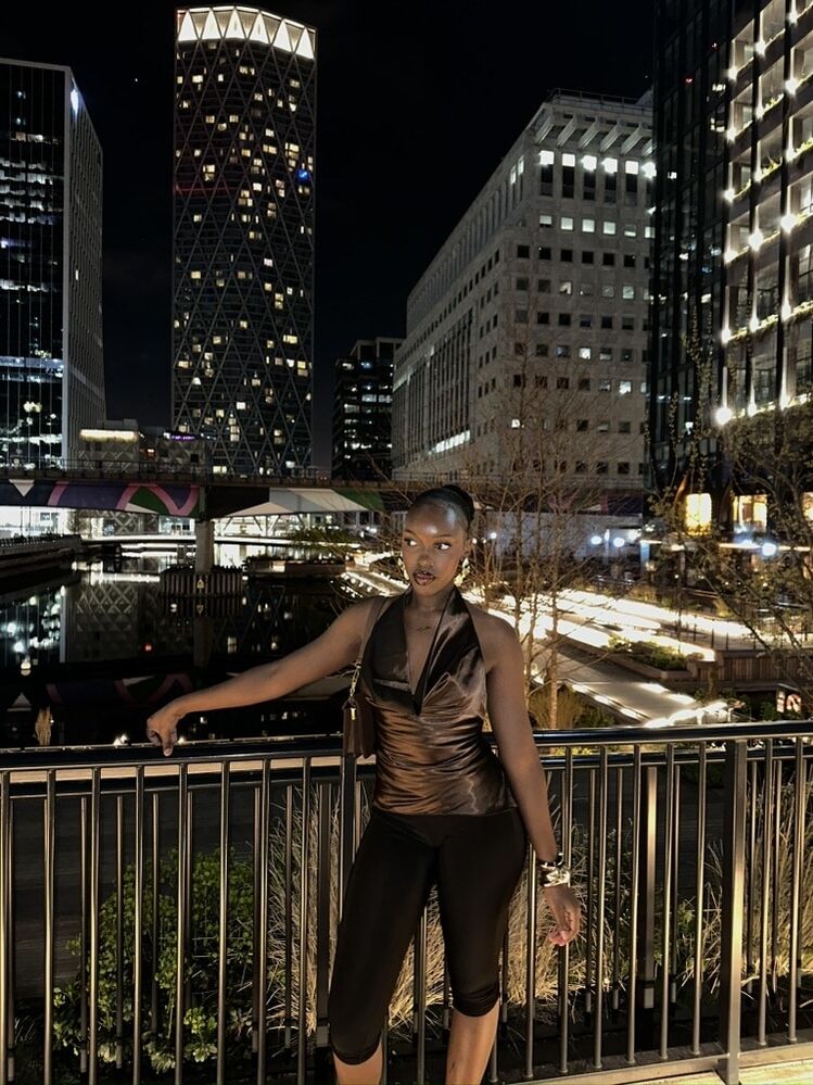 SOERA Jeriza Deep Neck Halter Tank Top - Tops - kH1774532669750221115 Brown S