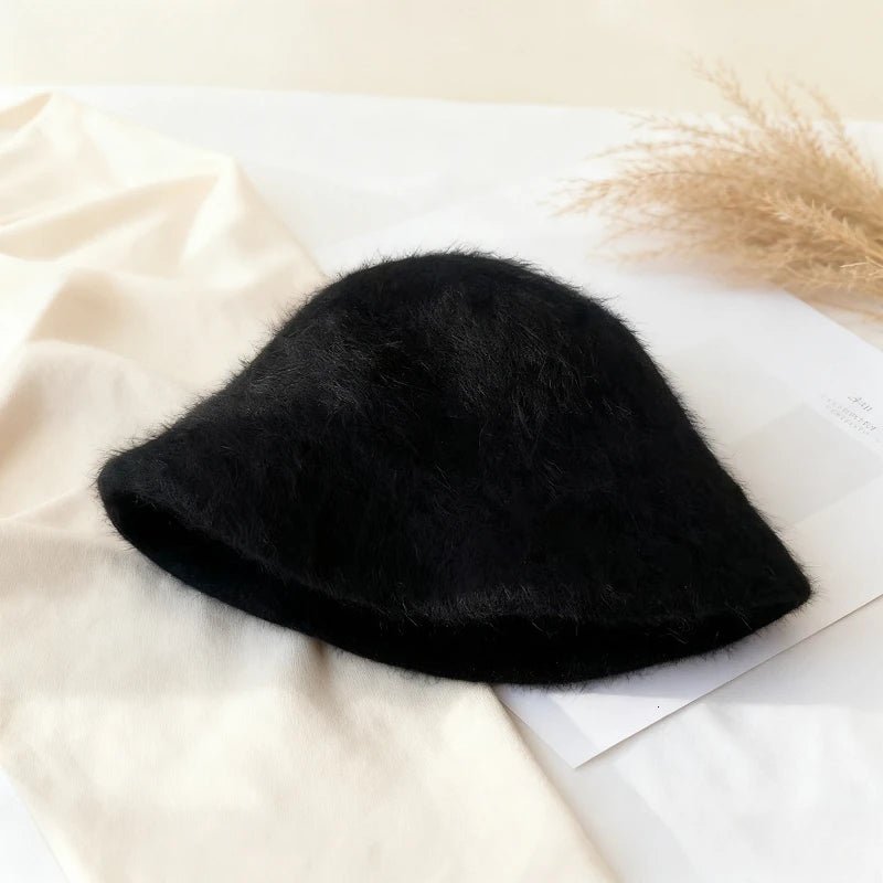 SOERA Kyla Fuzzy Bucket Hat - Winter Hats - 3256809928680127-;ww1764102178339560780 Brown
